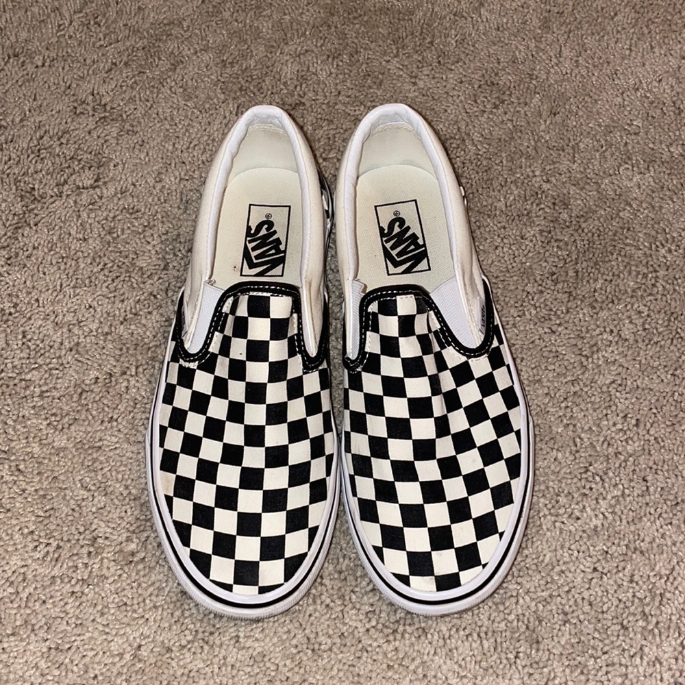 Checkered Vans